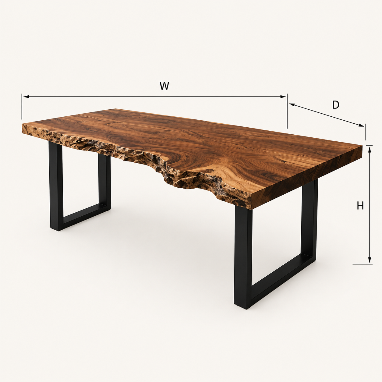 Soren Solid Wood Executive Desk - Design 030 - product image 07