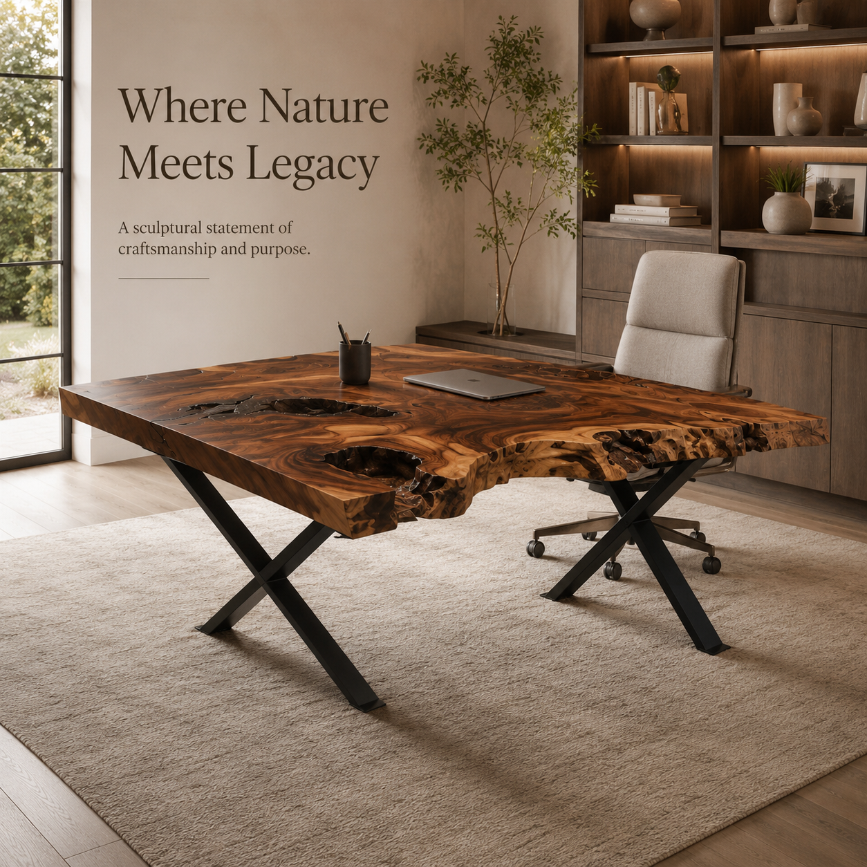 Elara Gallery Office Desk - Design 031 - product image 02
