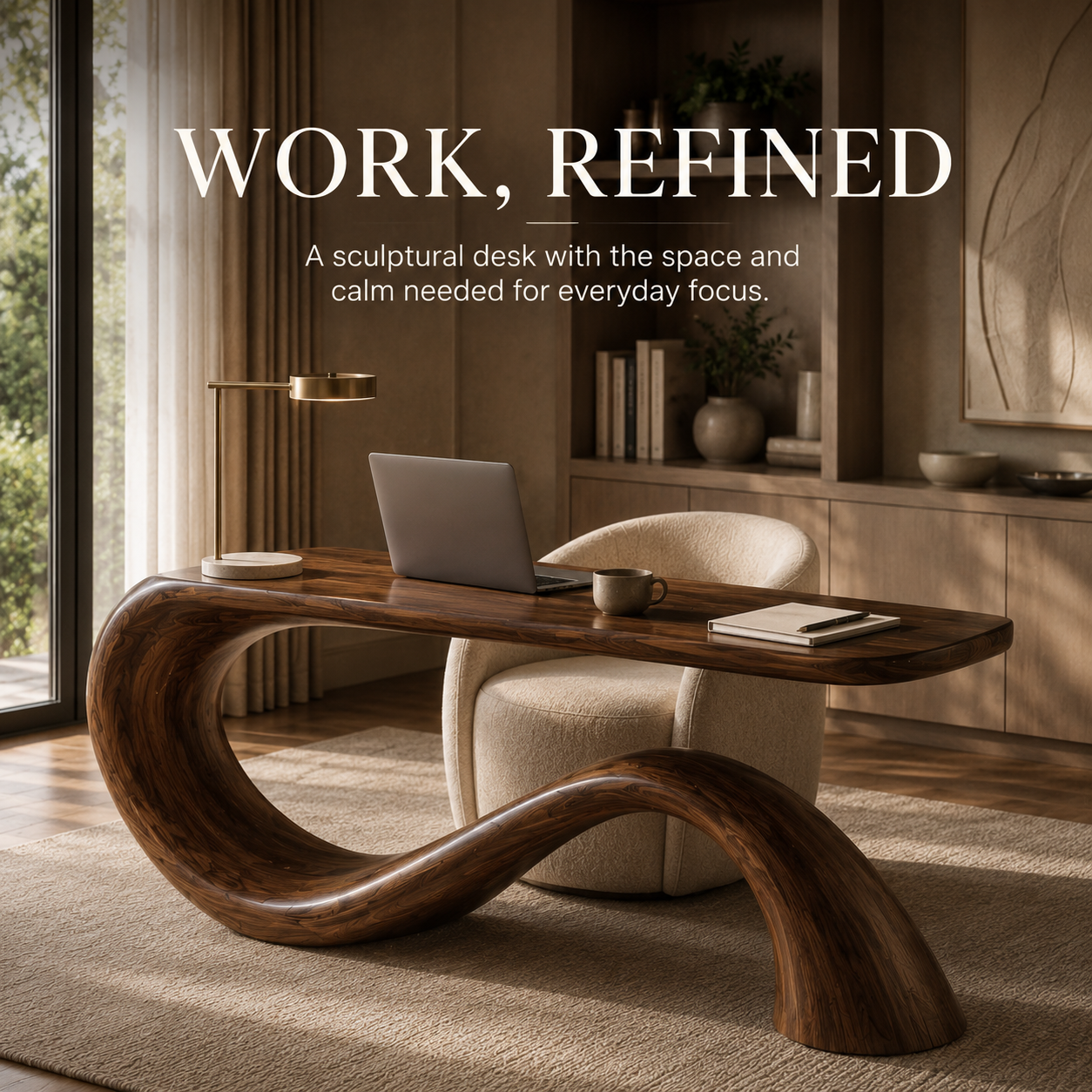Veyra Soft Curve Desk - Design 032 - product image 08