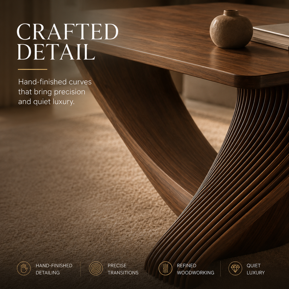 Calder Warm Wood Work Desk - Design 033 - product image 06