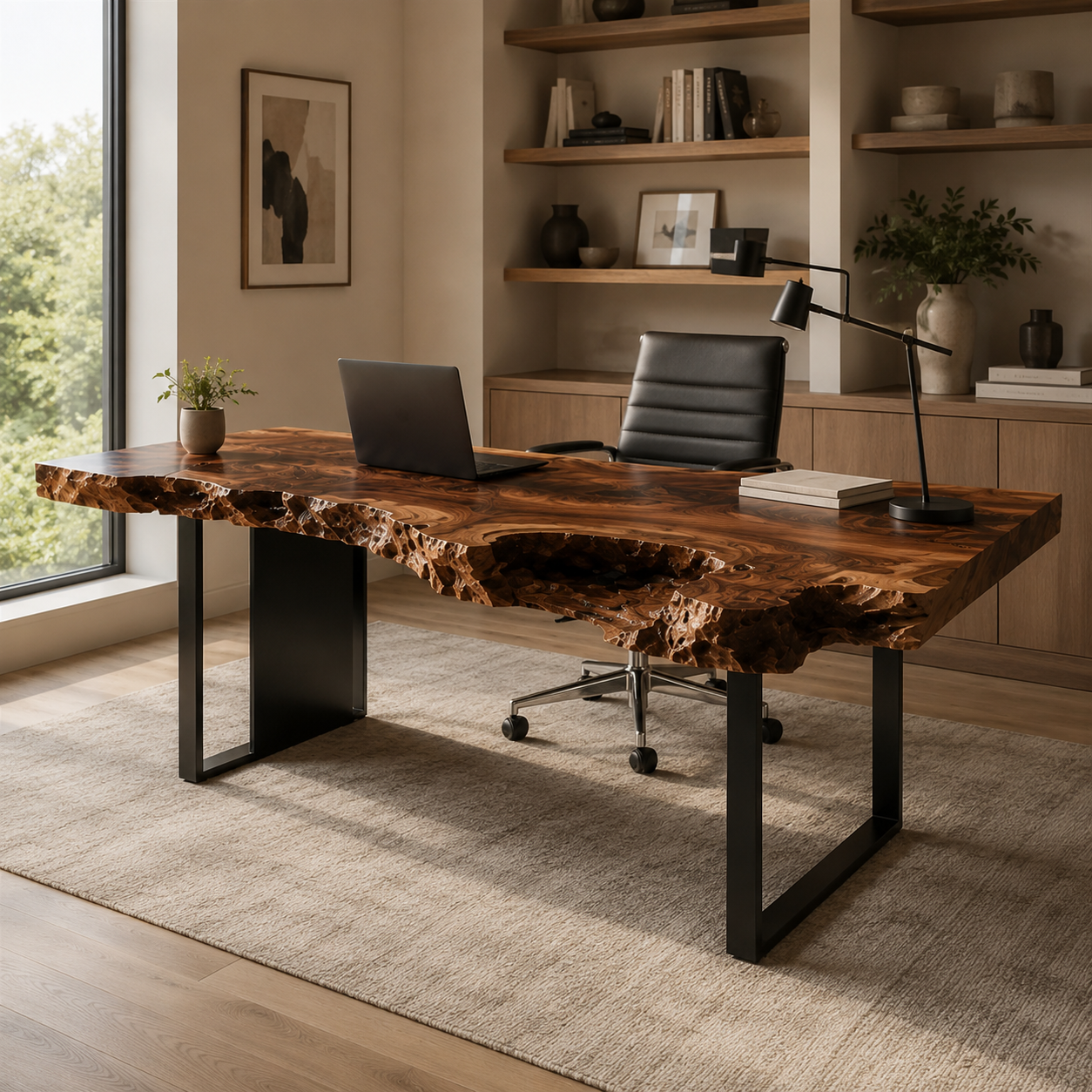 Avery Sculptural Executive Desk - Design 034 - product image 04