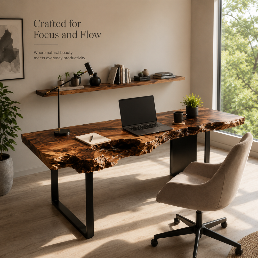 Avery Sculptural Executive Desk - Design 034 - product image 07