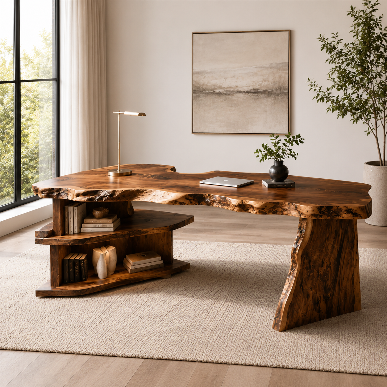 Marin Organic Modern Writing Desk - Design 036 - product image 02