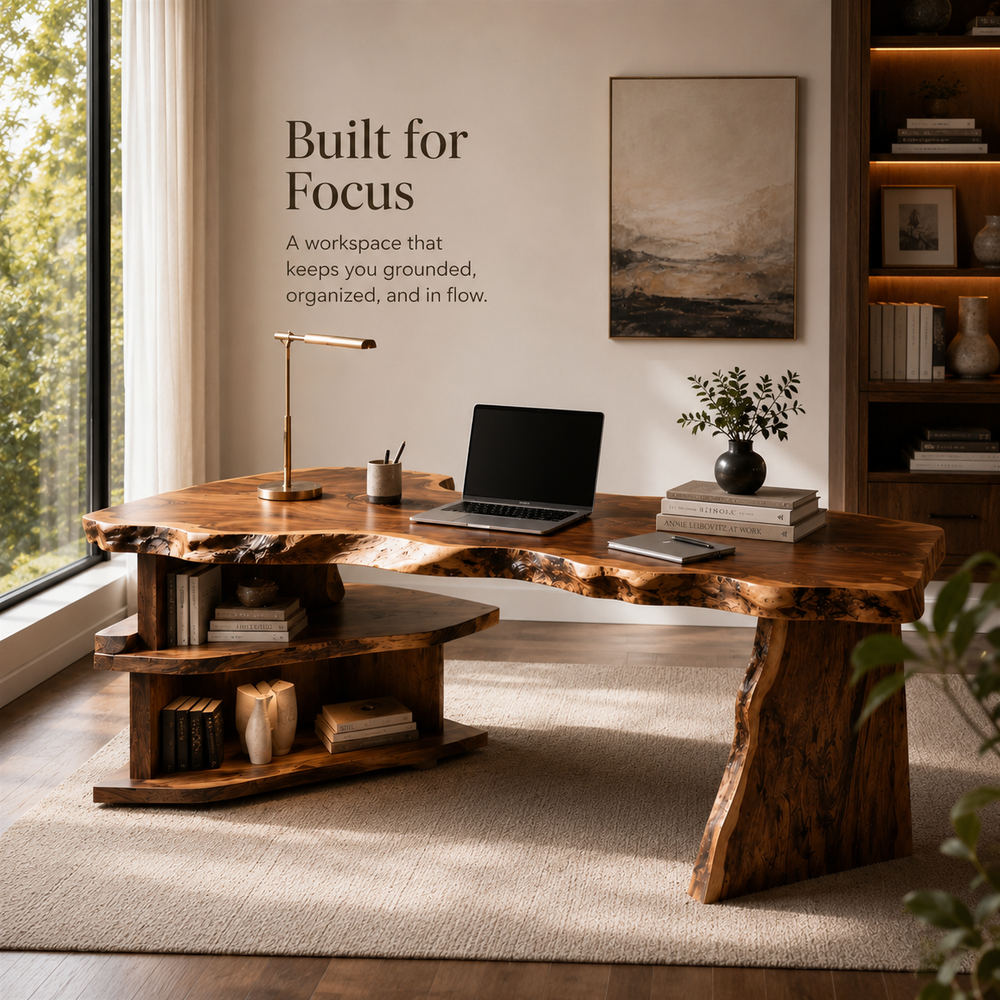 Marin Organic Modern Writing Desk - Design 036 - product image 06