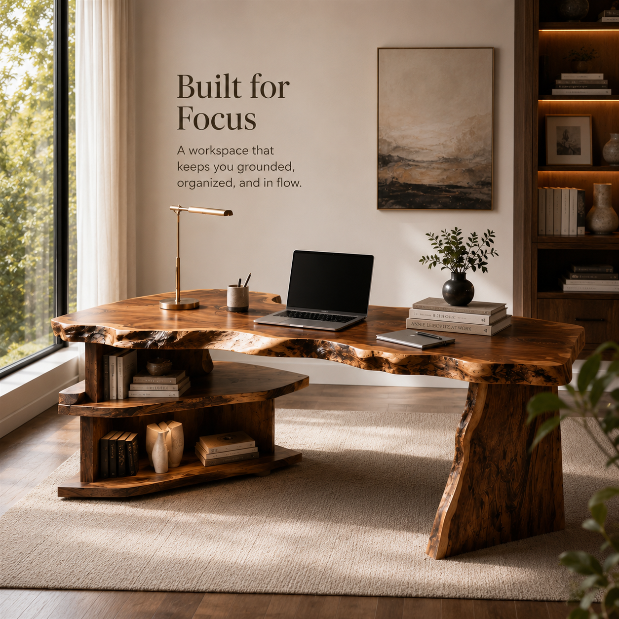 Marin Organic Modern Writing Desk - Design 036 - product image 06