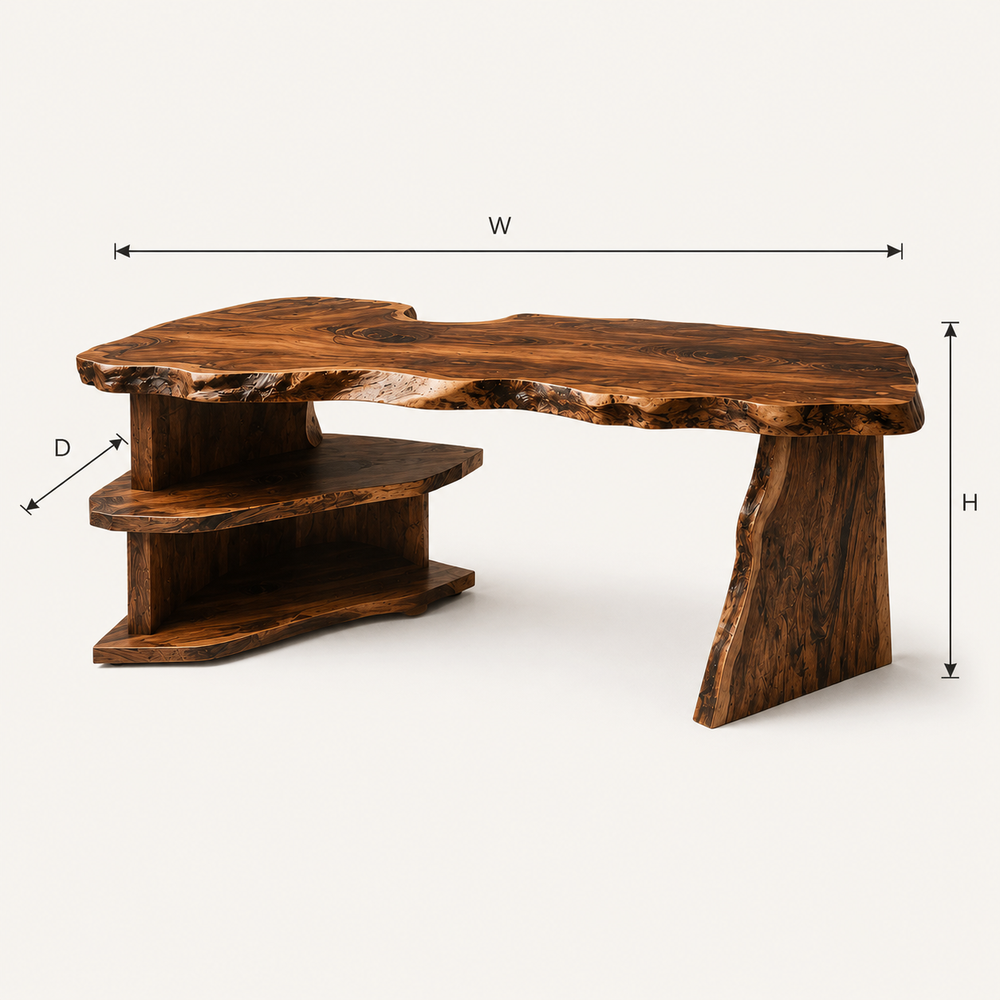 Marin Organic Modern Writing Desk - Design 036 - product image 07