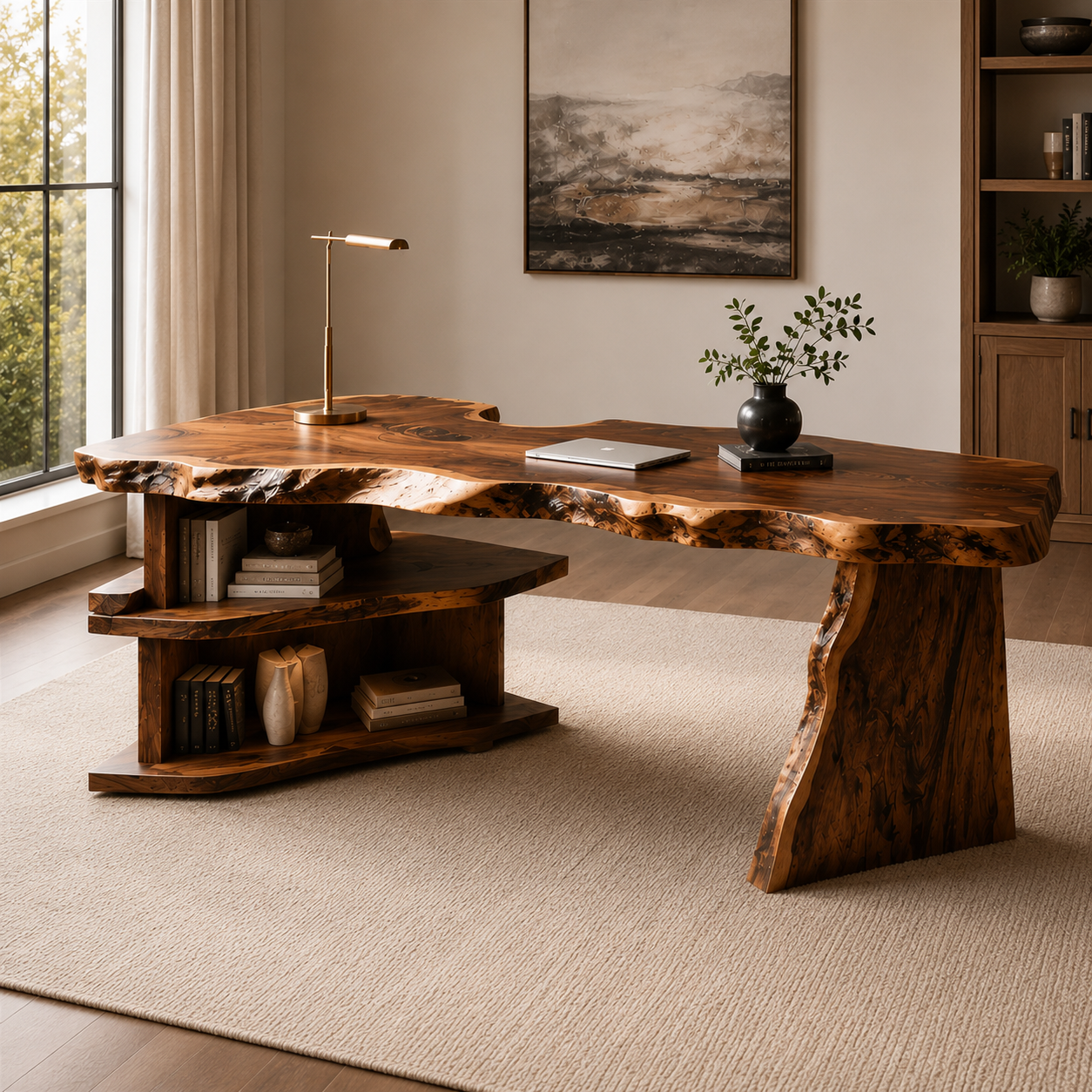 Isla Statement Home Office Desk - Design 037 - product image 02
