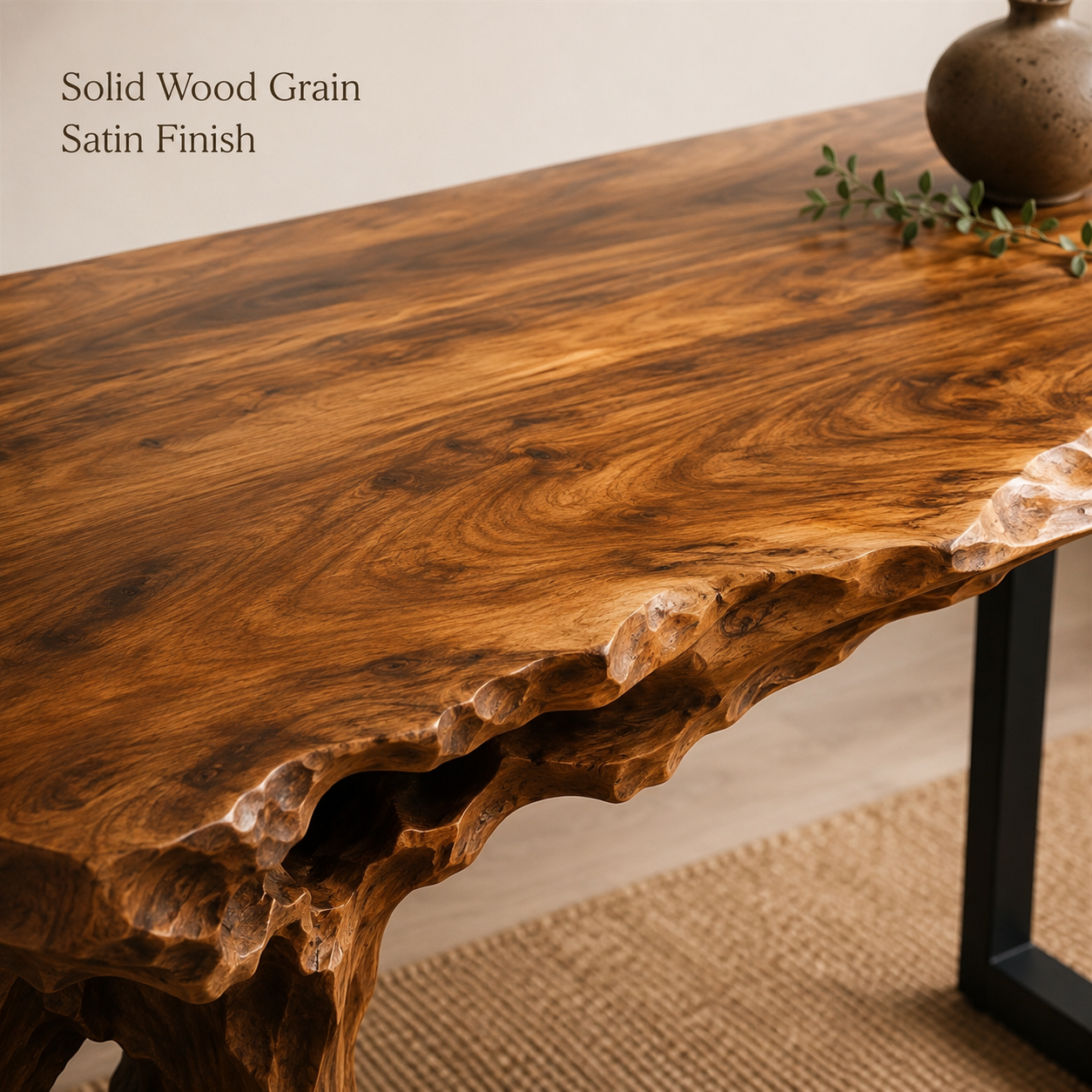 Soren Solid Wood Executive Desk - Design 038 - product image 04