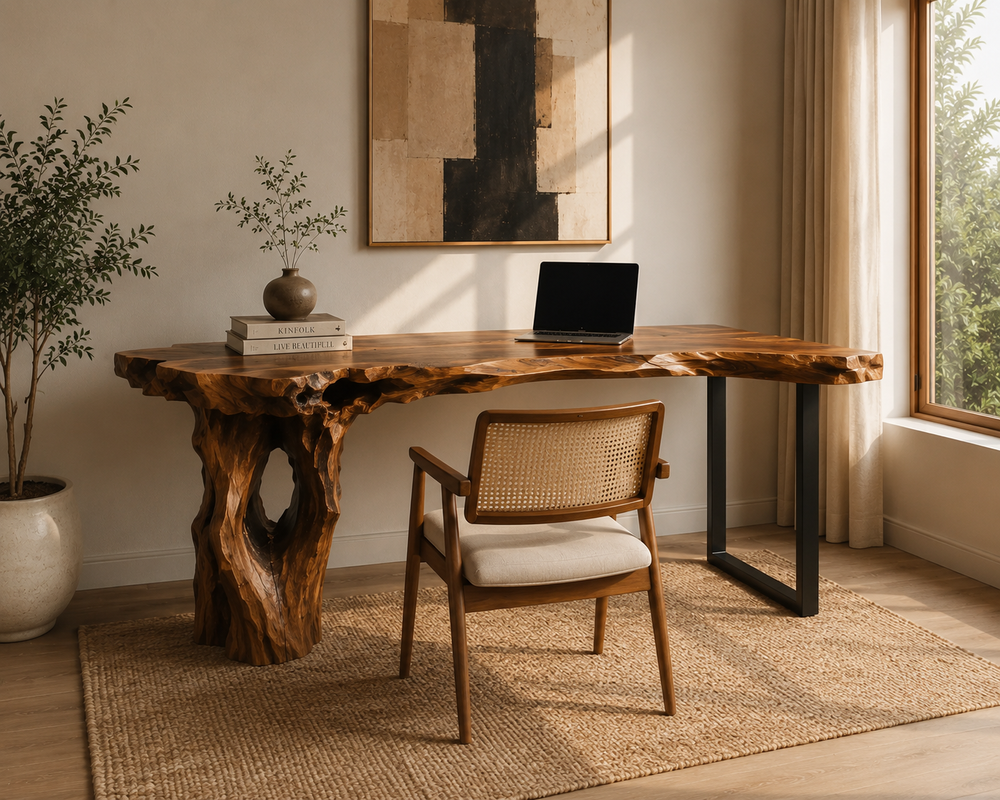 Soren Solid Wood Executive Desk - Design 038 - product image 11