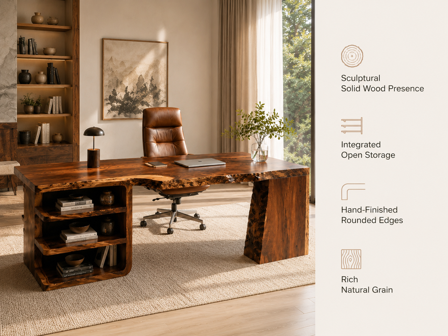 Elara Gallery Office Desk - Design 039 - product image 08
