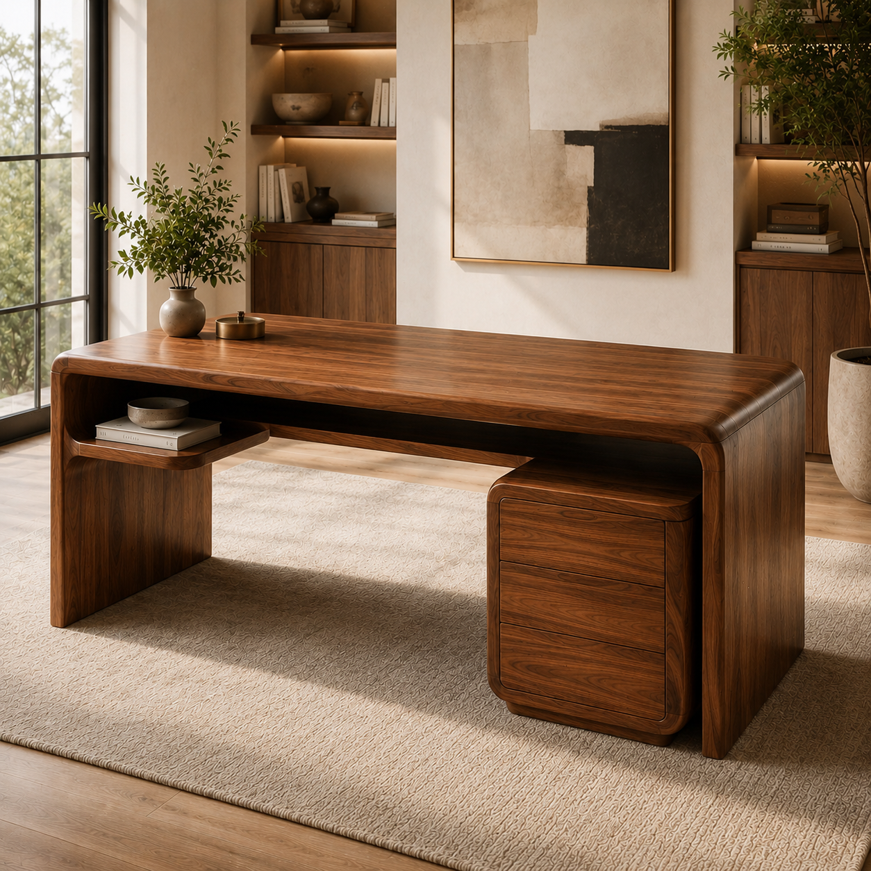 Veyra Soft Curve Desk - Design 040 - product image 02