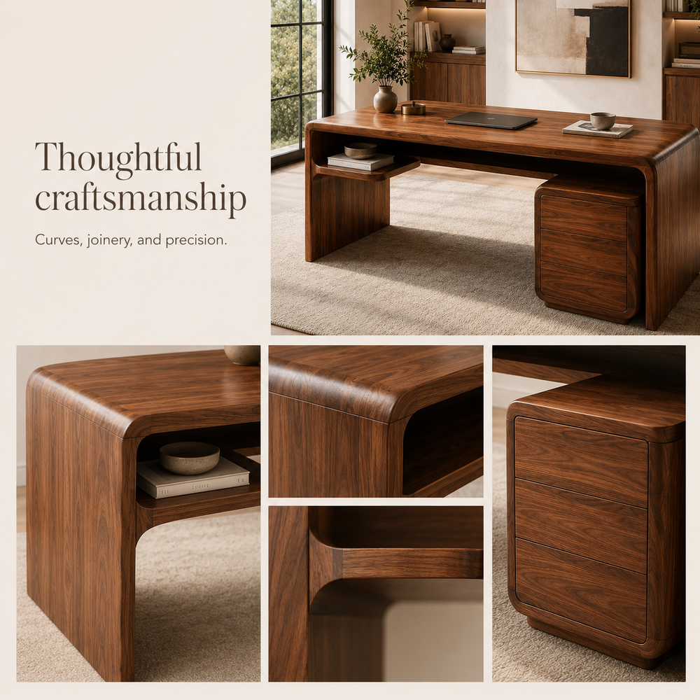 Veyra Soft Curve Desk - Design 040 - product image 05