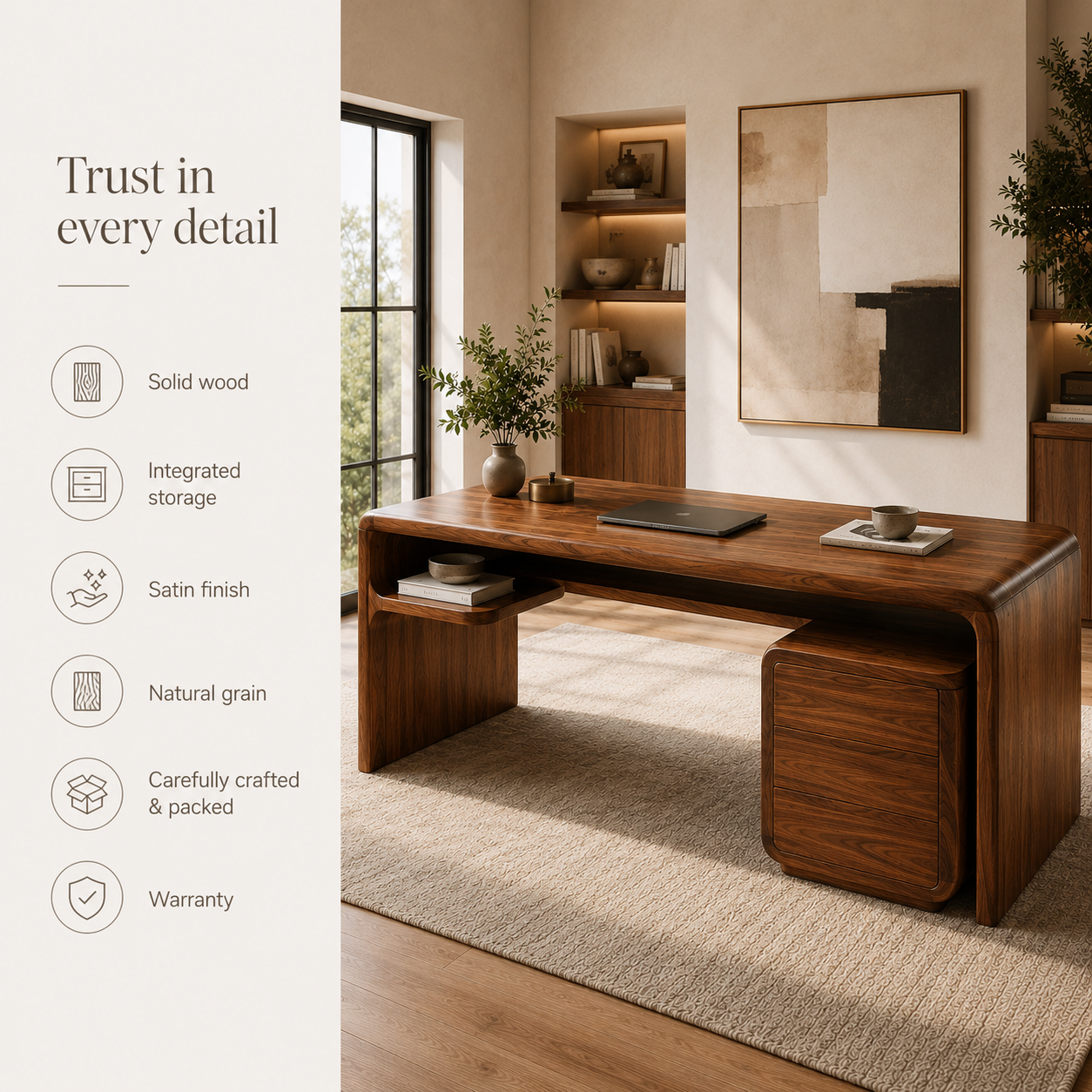 Veyra Soft Curve Desk - Design 040 - product image 08