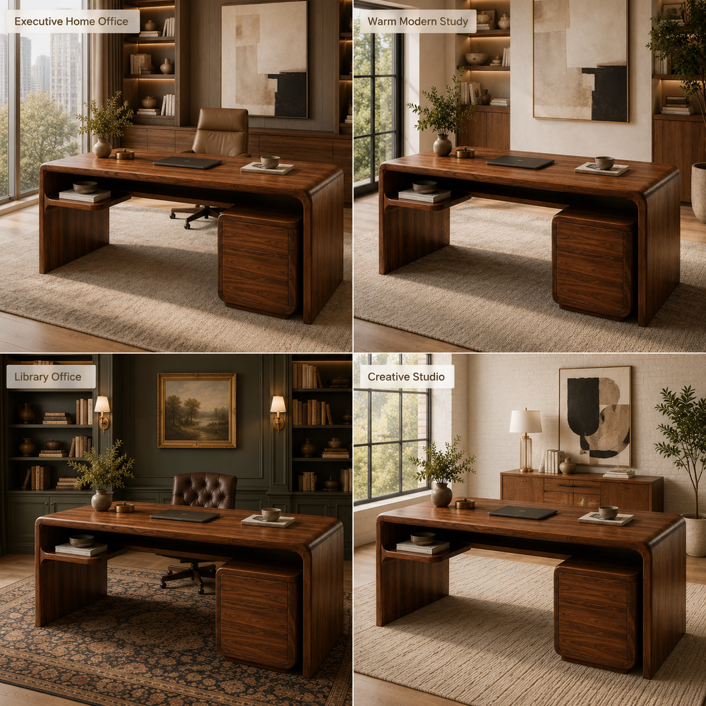 Veyra Soft Curve Desk - Design 040 - product image 09