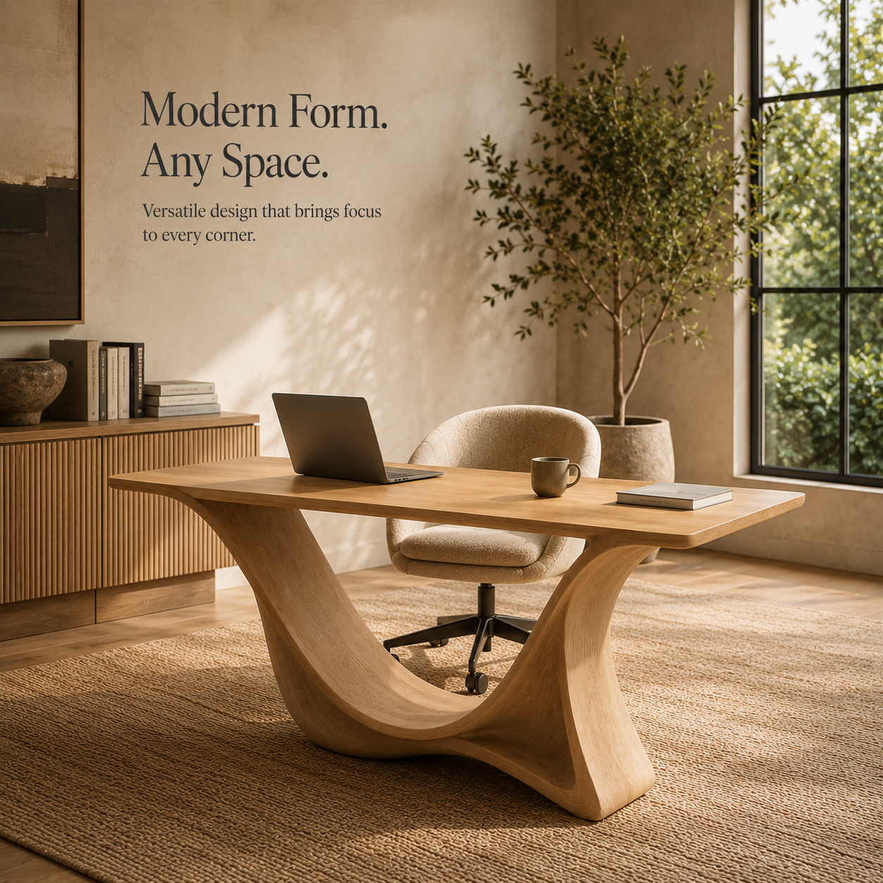 Nolan Arc Writing Desk - Design 041 - product image 09