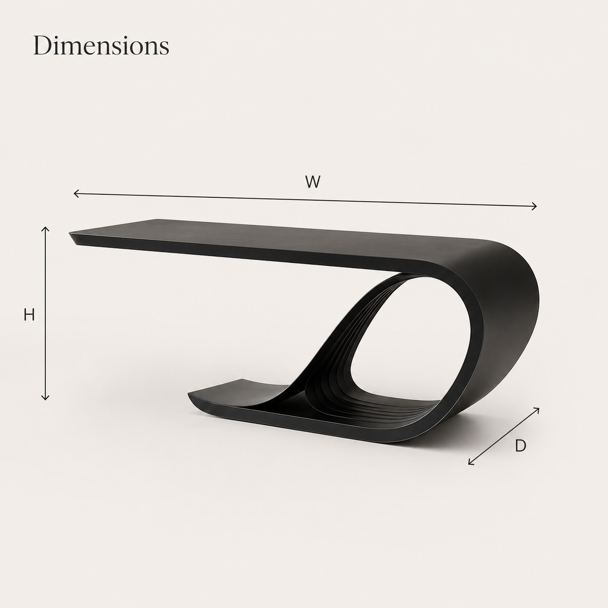 Vale Modern Solid Wood Desk - Design 043 - product image 08