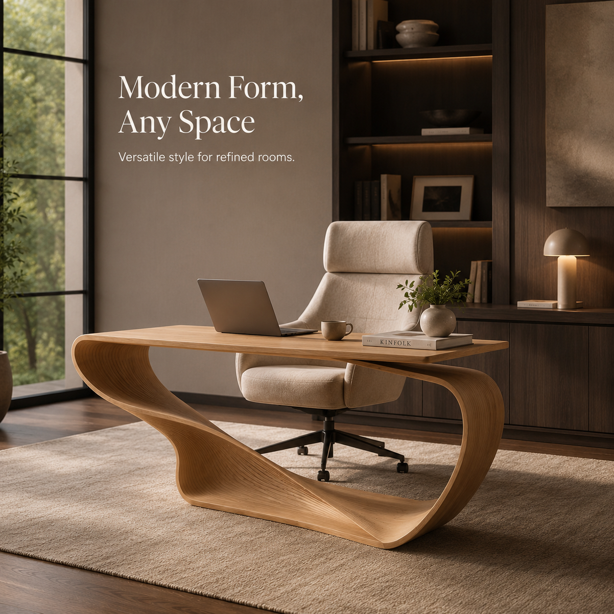 Celine Curved Home Office Desk - Design 044 - product image 10