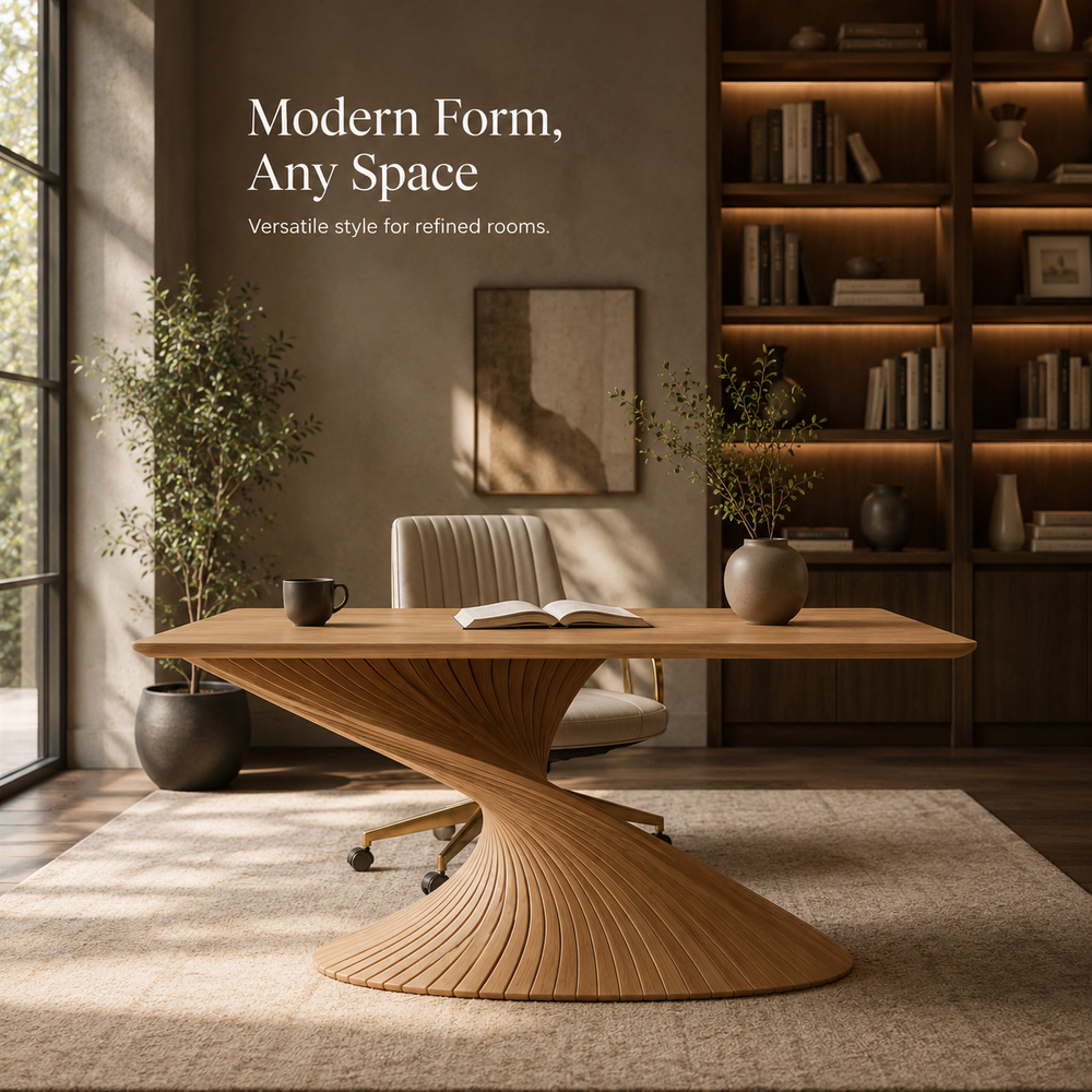 Alden Warm Walnut Desk - Design 045 - product image 10