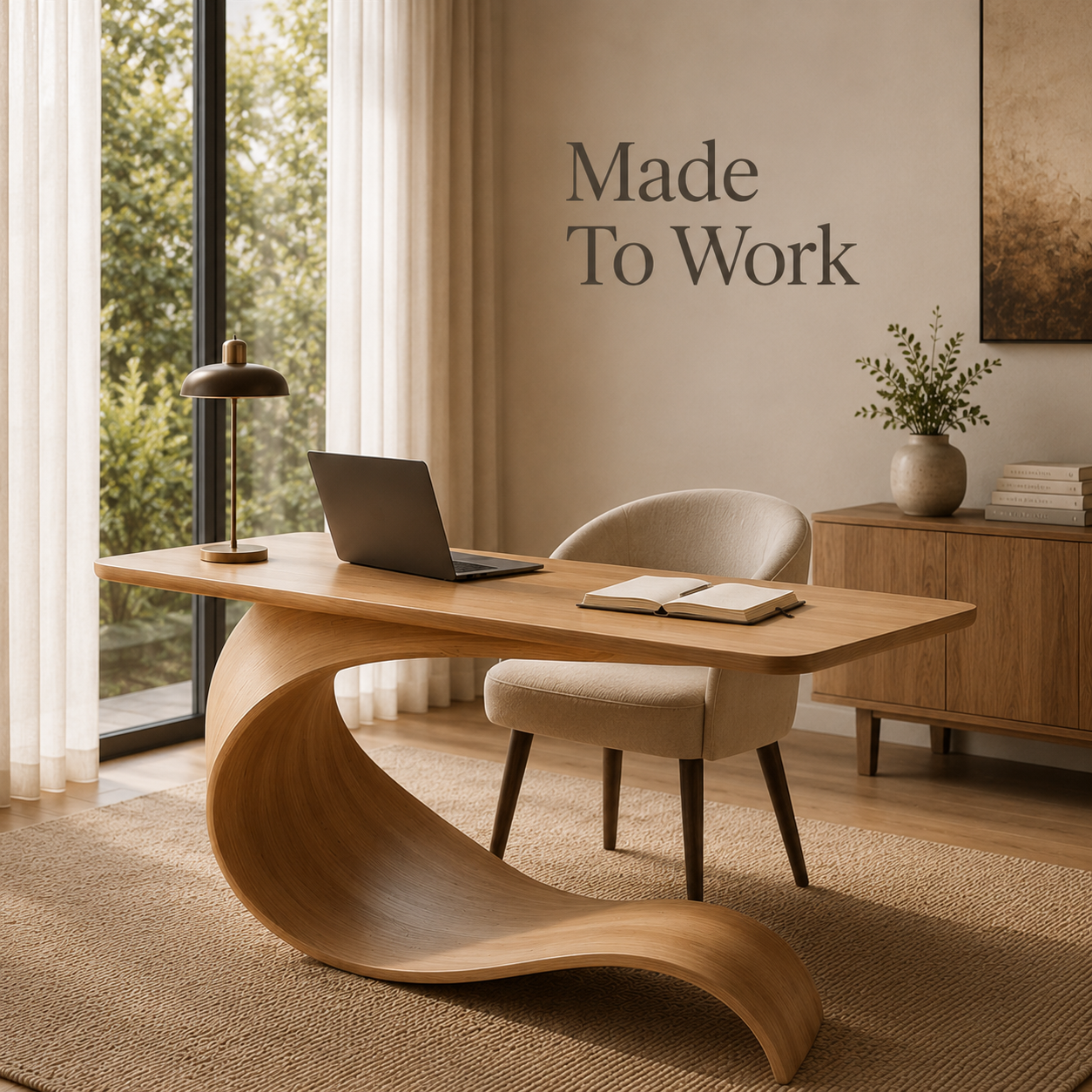 Eira Statement Office Desk - Design 046 - product image 07