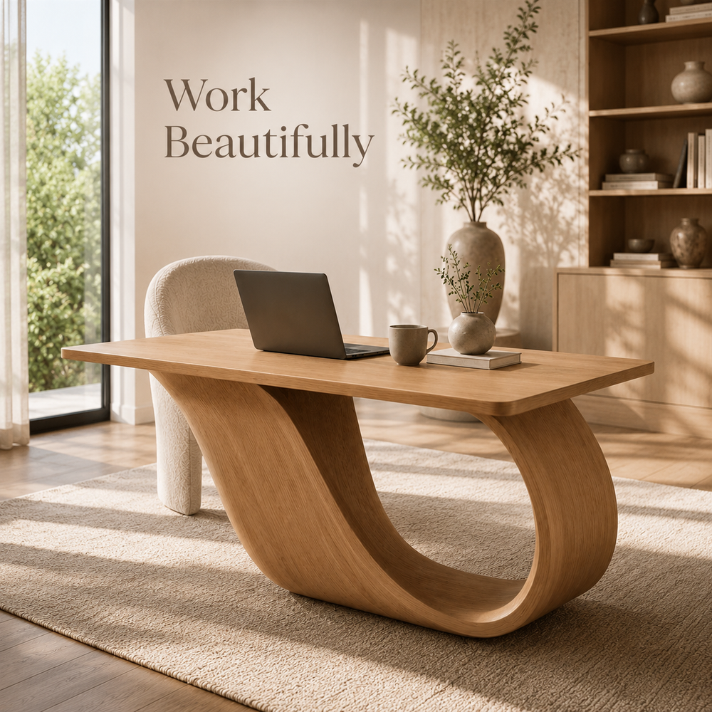 Talia Soft Edge Desk - Design 047 - product image 02
