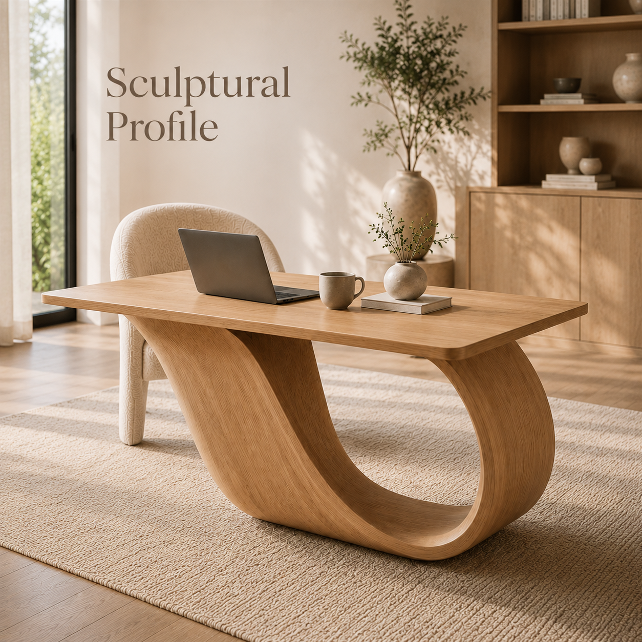 Talia Soft Edge Desk - Design 047 - product image 03