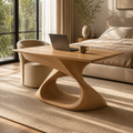 Mira Flow Wood Desk - Design 048 - main view