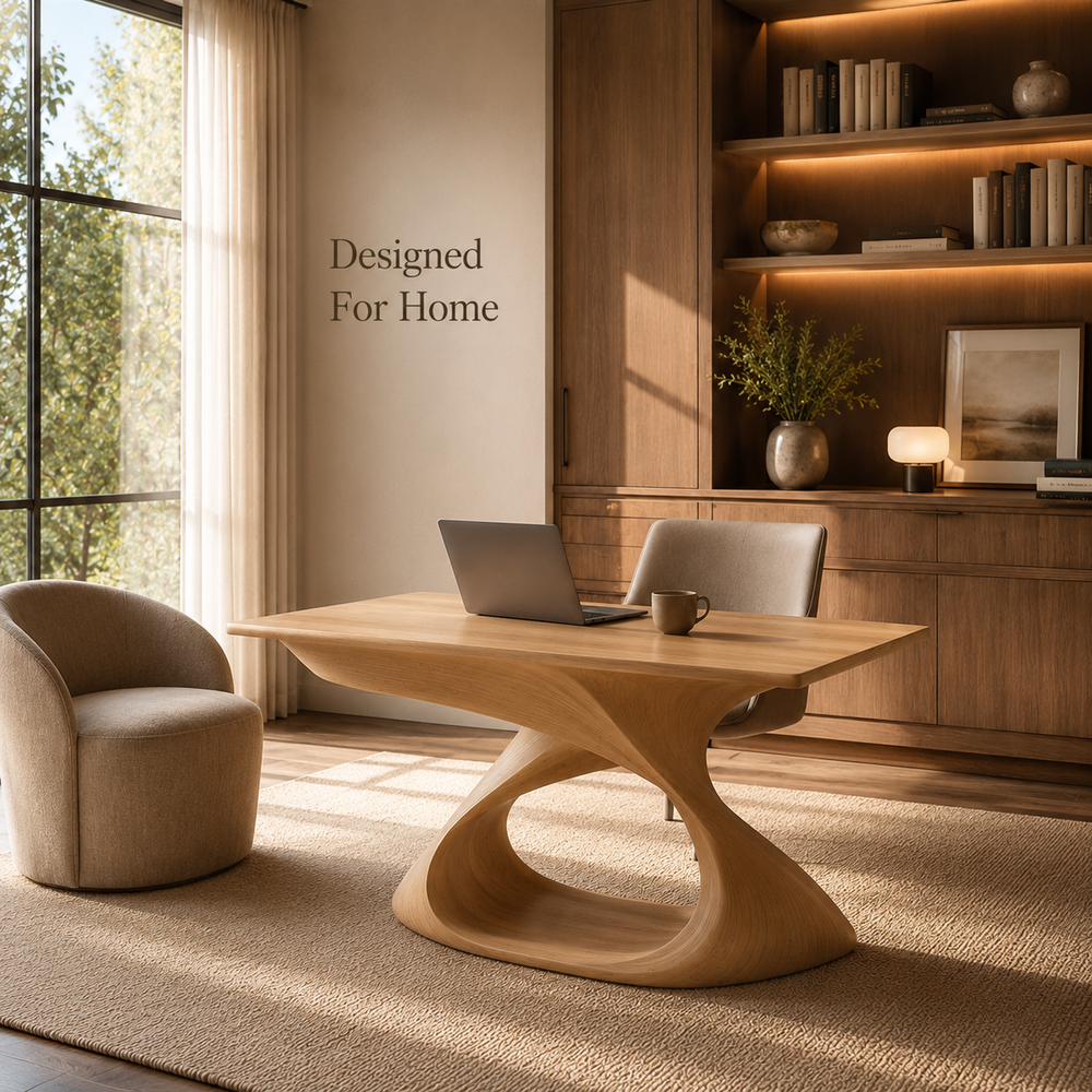 Mira Flow Wood Desk - Design 048 - product image 04