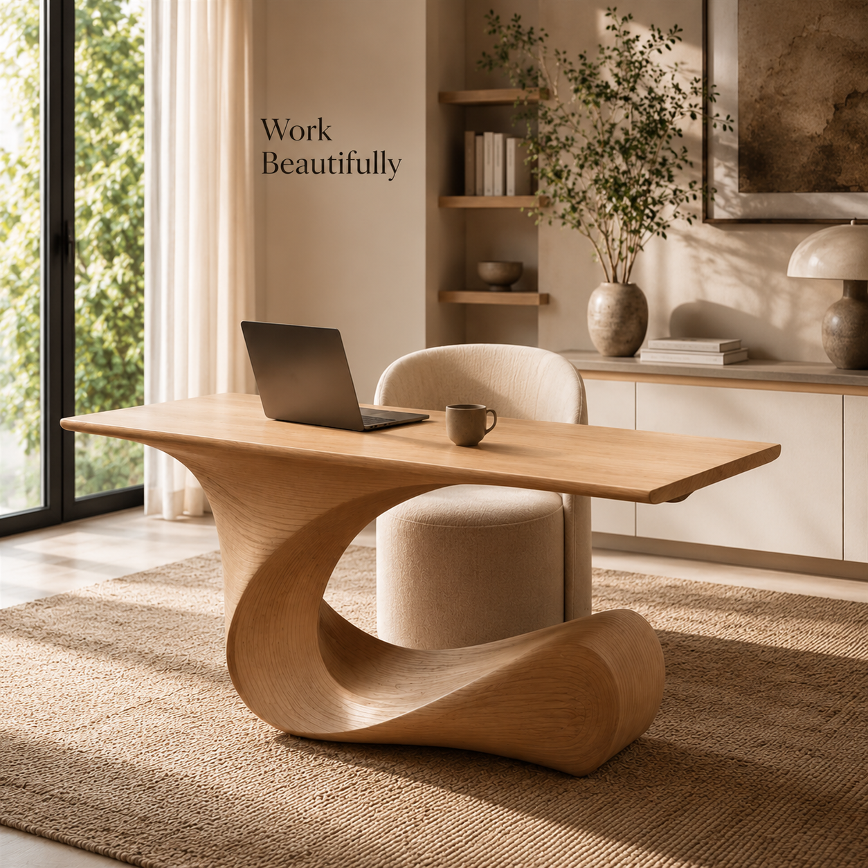 Nolan Arc Writing Desk - Design 049 - product image 02