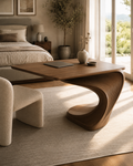 Brielle Sculpted Executive Desk - Design 050 - main view