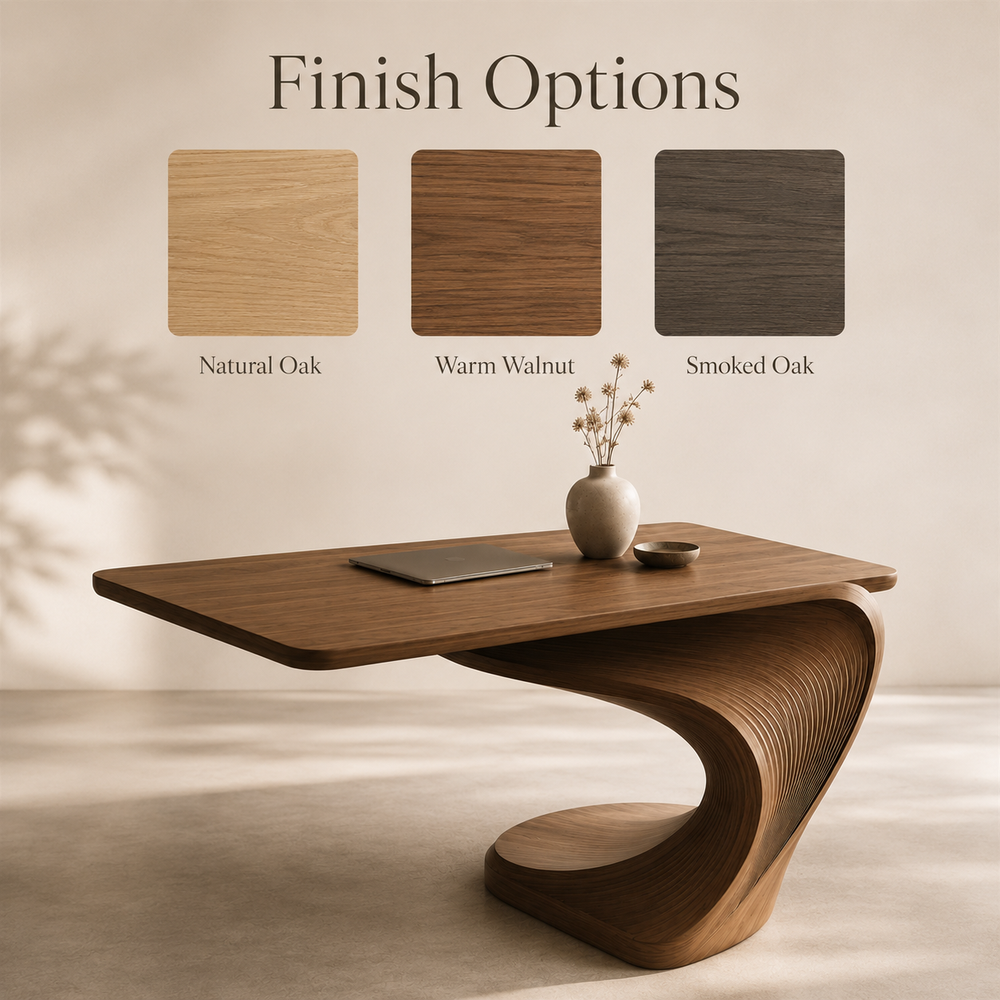 Brielle Sculpted Executive Desk - Design 050 - product image 11