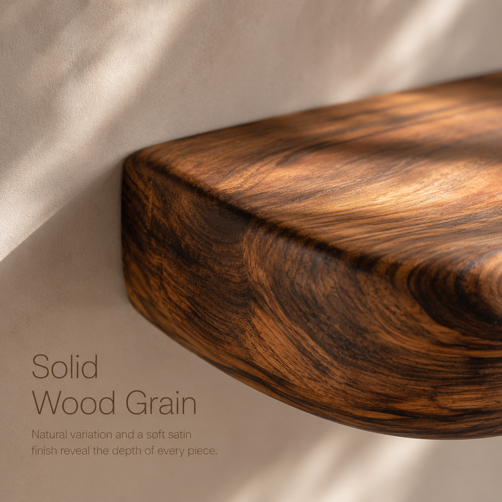 Aurelle Sculptural Floating Shelf - Design 001 - product image 06