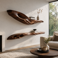Marin Live Edge Floating Shelf - Design 003 - main view
