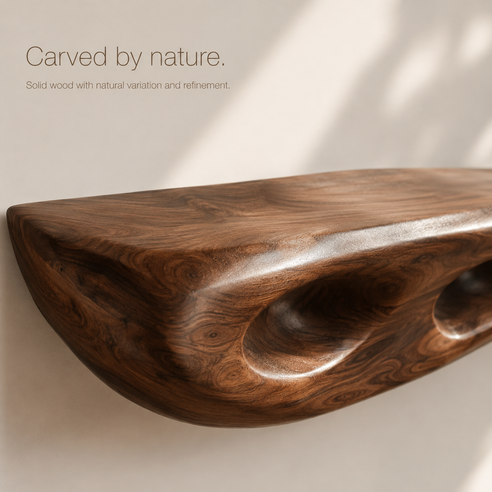 Marin Live Edge Floating Shelf - Design 003 - product image 06
