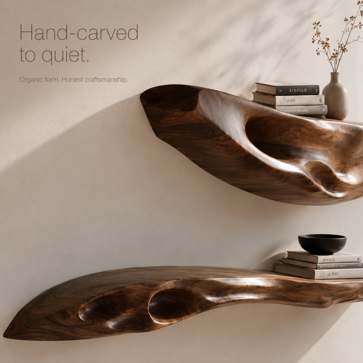 Marin Live Edge Floating Shelf - Design 003 - product image 07
