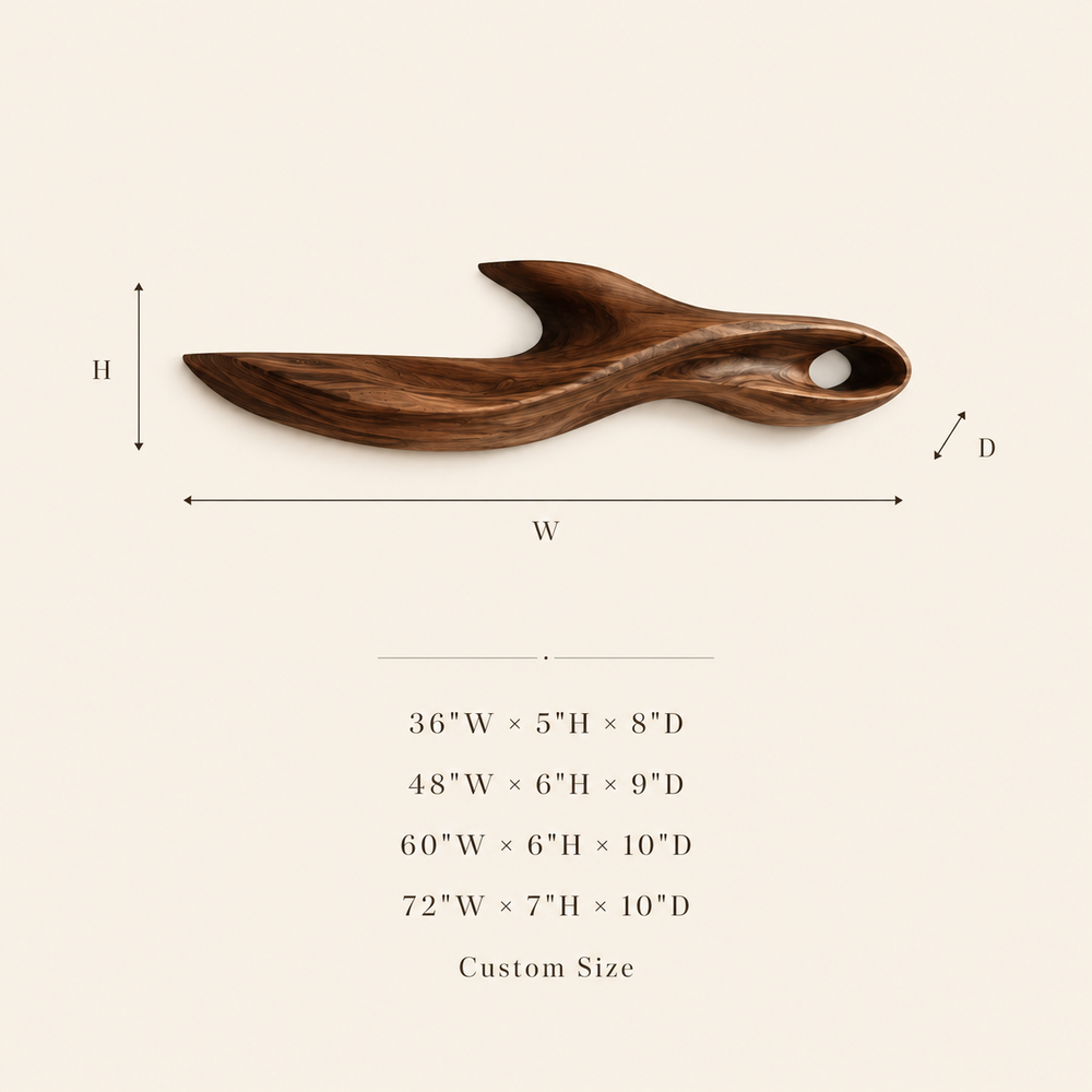 Isla Statement Wall Shelf - Design 004 - product image 09
