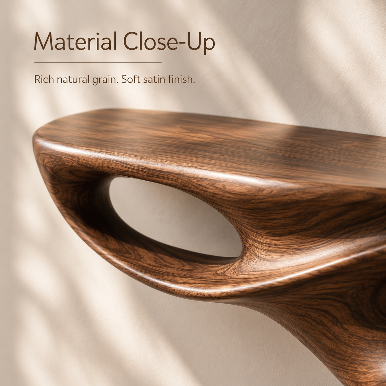 Soren Solid Wood Display Shelf - Design 005 - product image 02