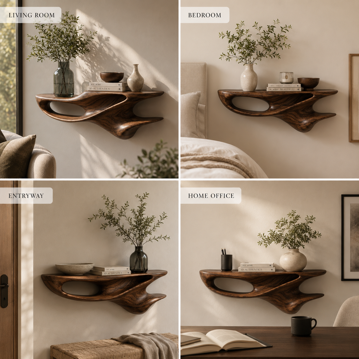 Soren Solid Wood Display Shelf - Design 005 - product image 07