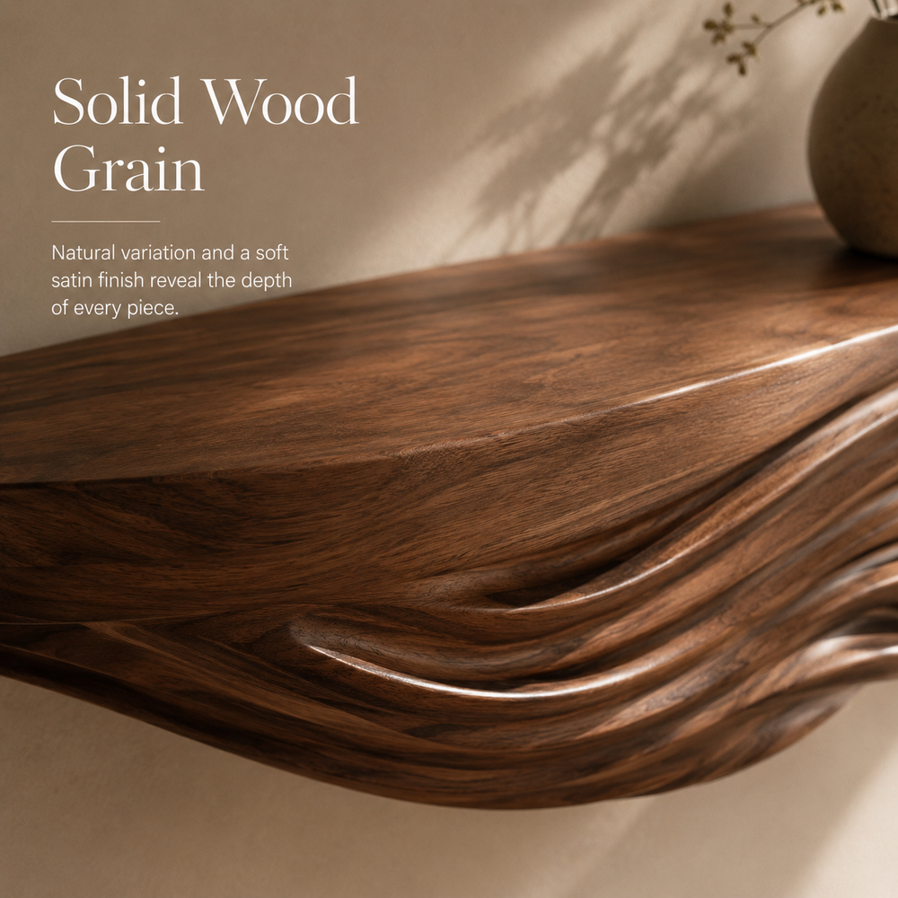 Elara Curved Floating Shelf - Design 006 - product image 06