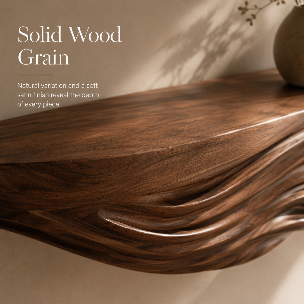 Elara Curved Floating Shelf - Design 006 - product image 06