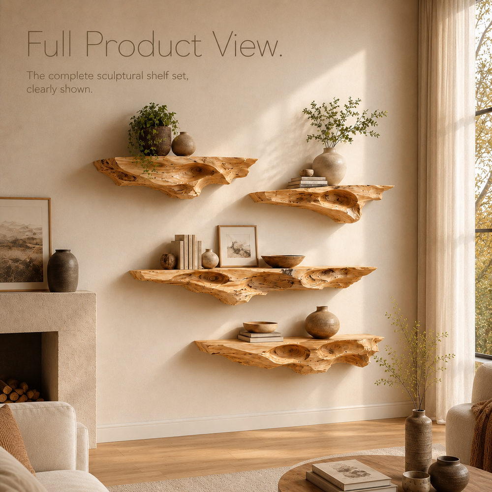 Liora Sculptural Display Shelf - Design 009 - product image 04