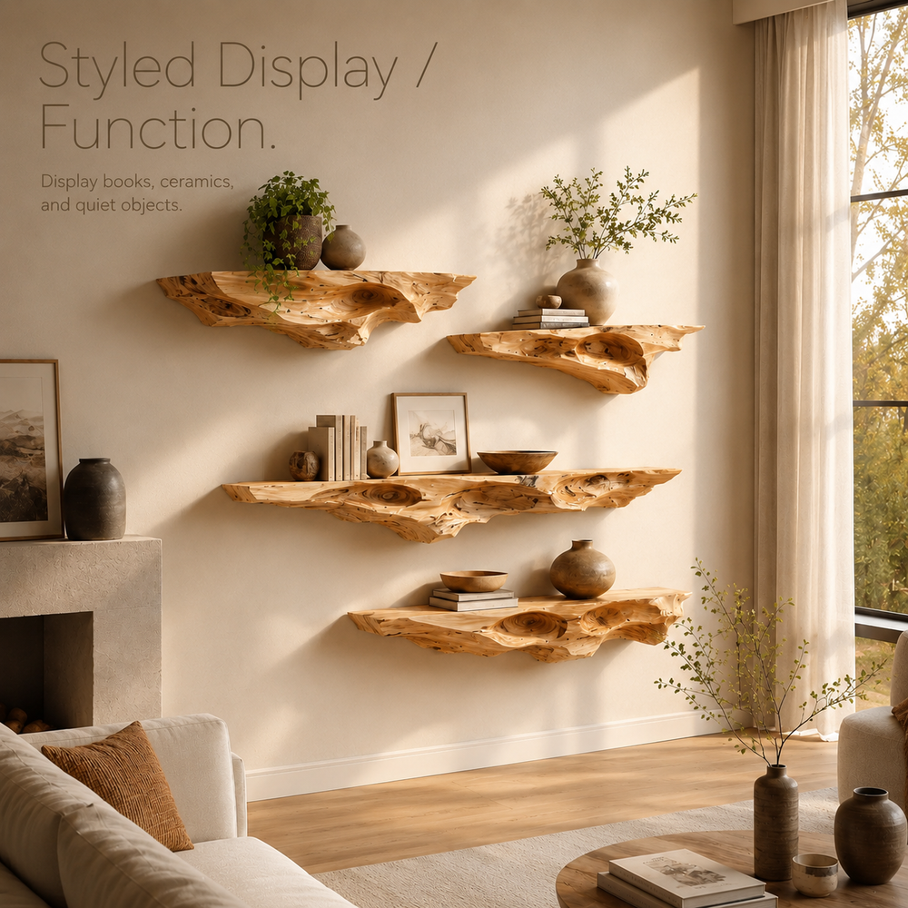 Liora Sculptural Display Shelf - Design 009 - product image 08