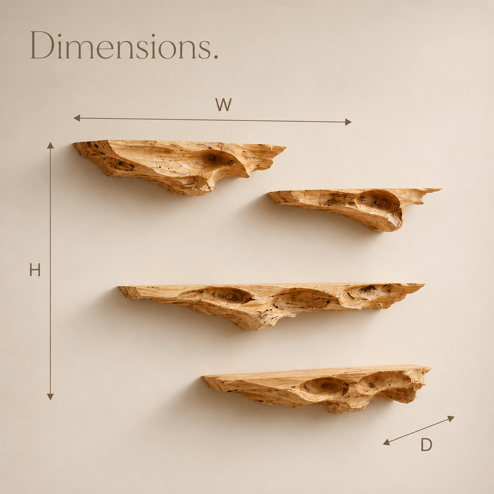Liora Sculptural Display Shelf - Design 009 - product image 09