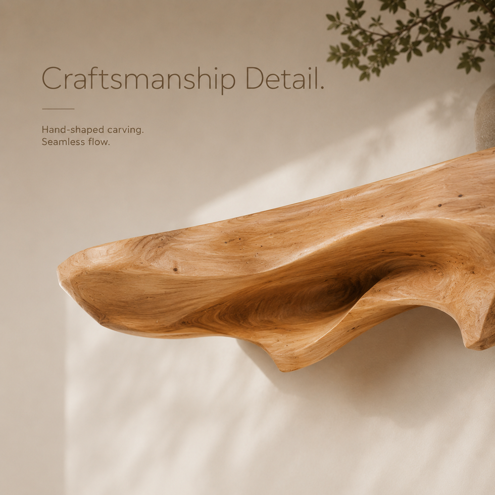Darian Organic Wall Shelf - Design 010 - product image 07