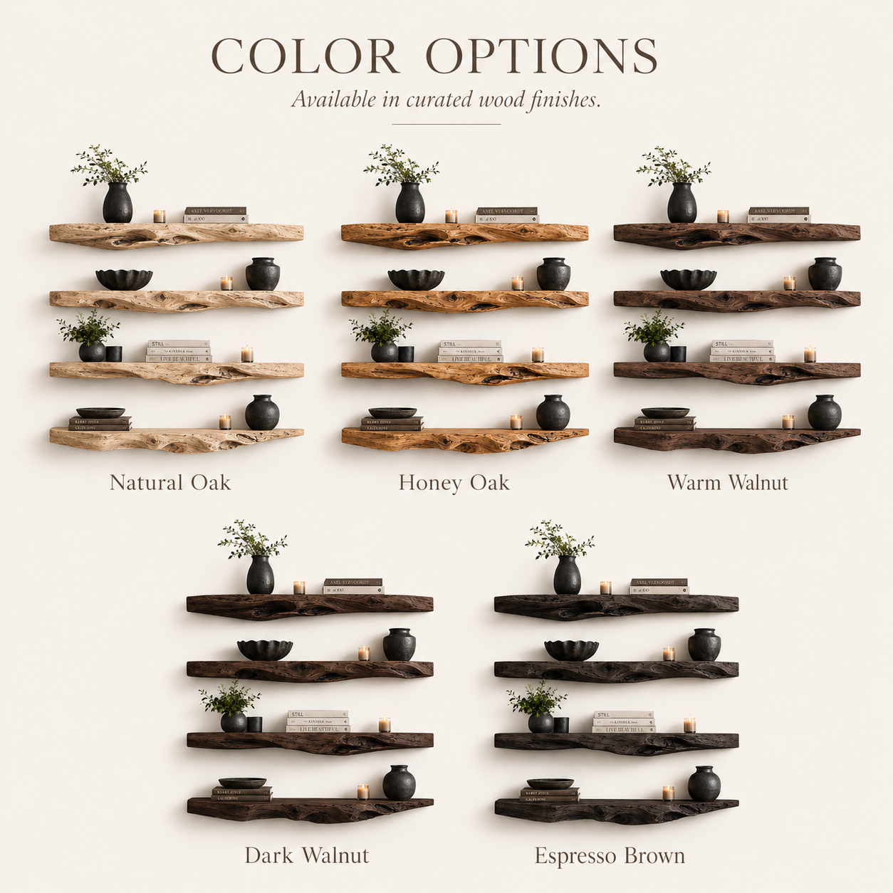 Selene Rounded Wall Shelf - Design 012 - product image 03