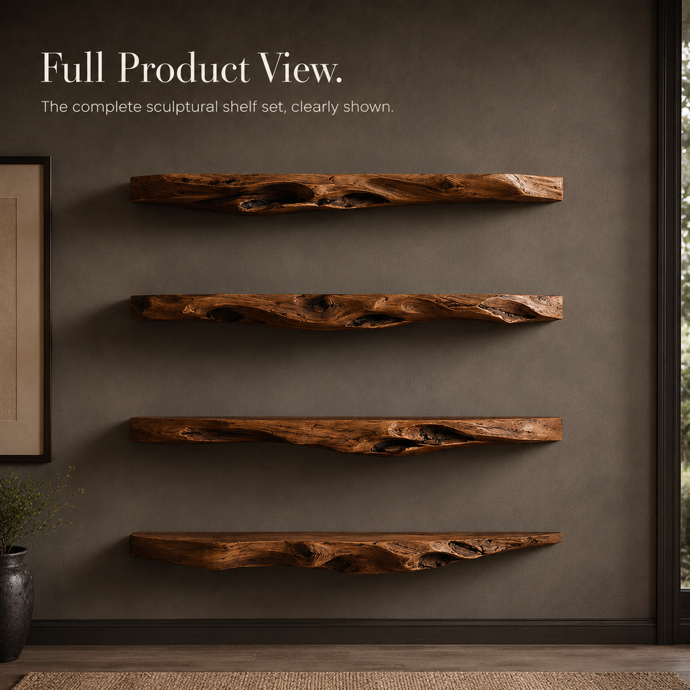 Selene Rounded Wall Shelf - Design 012 - product image 04