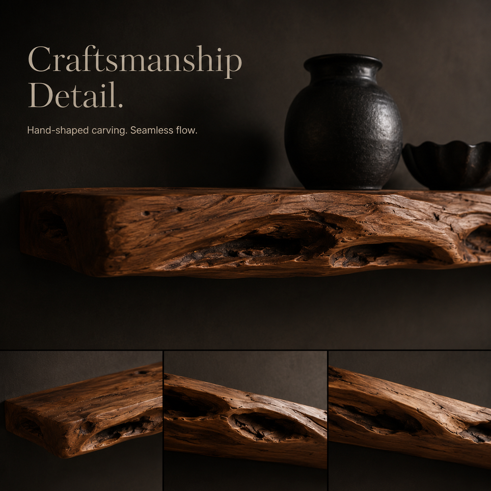 Selene Rounded Wall Shelf - Design 012 - product image 07