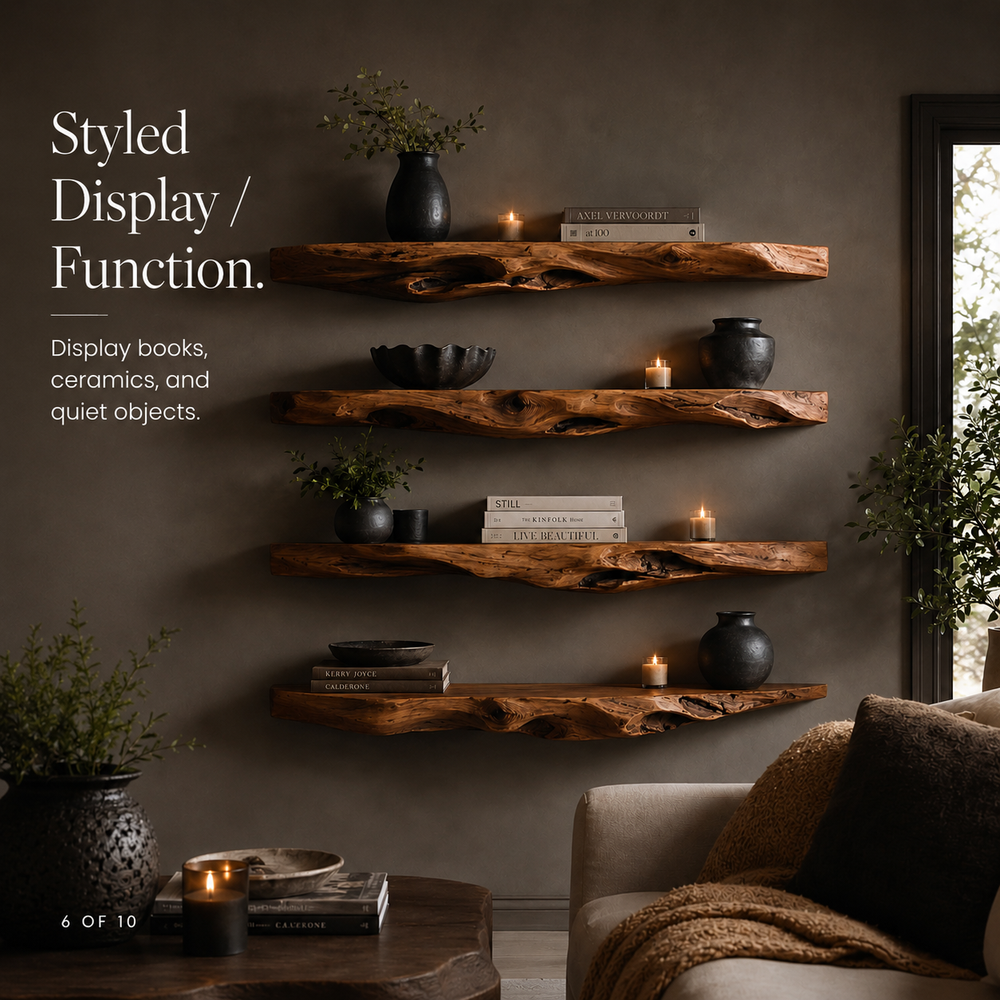 Selene Rounded Wall Shelf - Design 012 - product image 08
