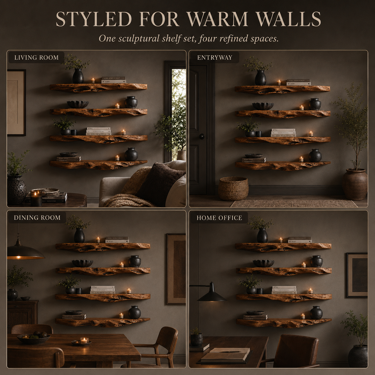 Selene Rounded Wall Shelf - Design 012 - product image 11