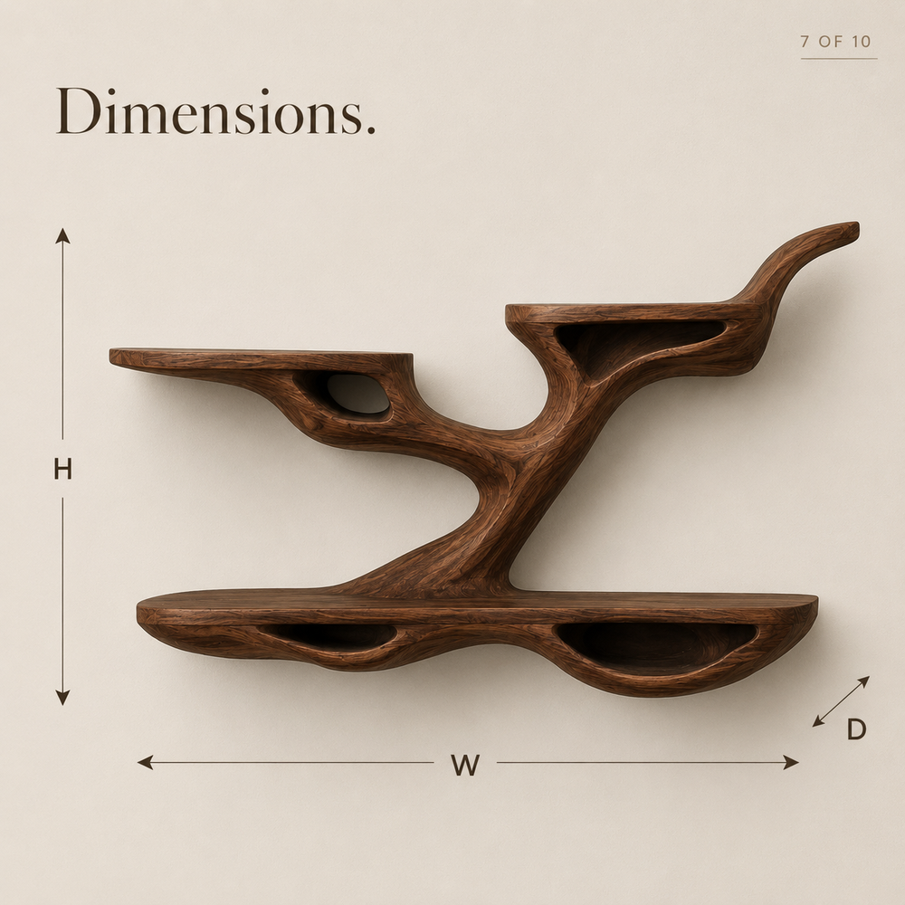 Nolan Gallery Floating Shelf - Design 013 - product image 06