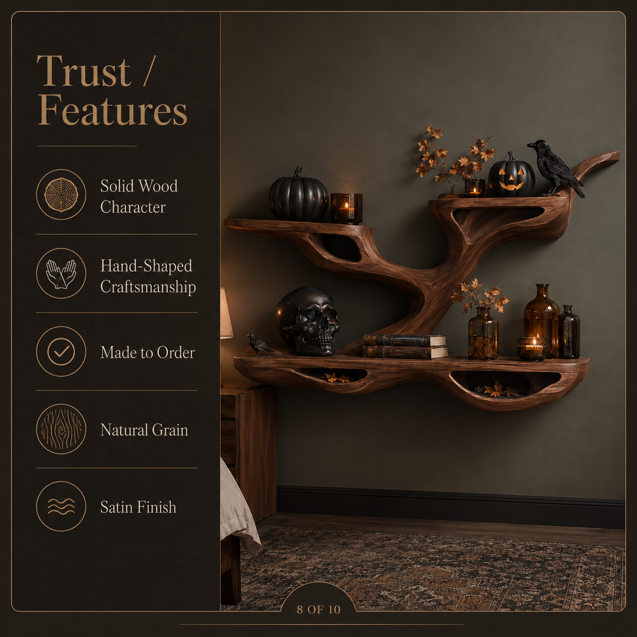 Nolan Gallery Floating Shelf - Design 013 - product image 07